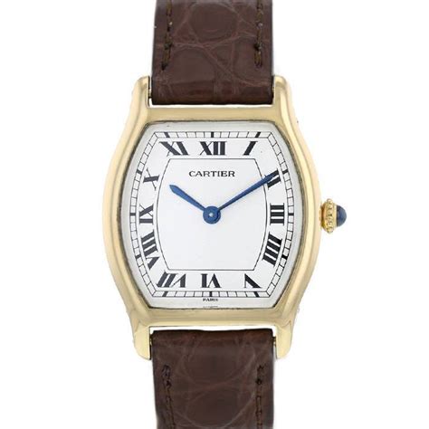 orologio cartier tortue anni 80 donna|Orologio Cartier Tortue 397103 .